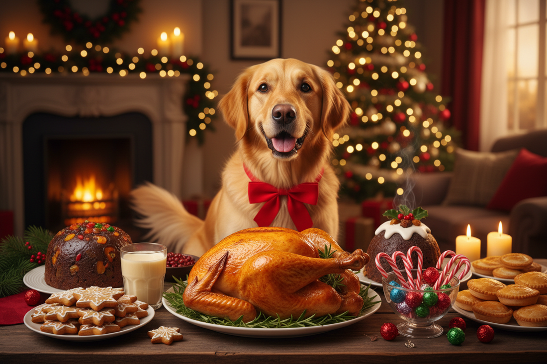 🎄 Safe and Unsafe Christmas Foods for Dogs